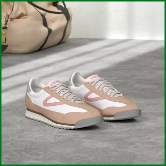 Casual Lace-Up Sneakers with Rubber Outsole and EcoOrtholite Insole